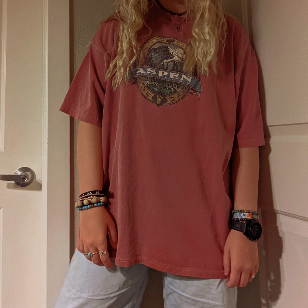 Aspen Colorado oversized cotton T-shirt